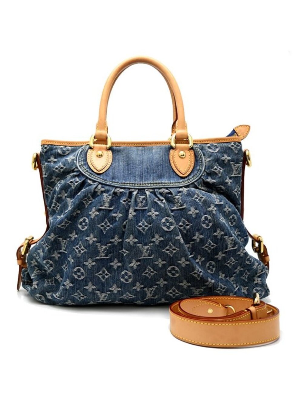 Louis Vuitton Tote Blue